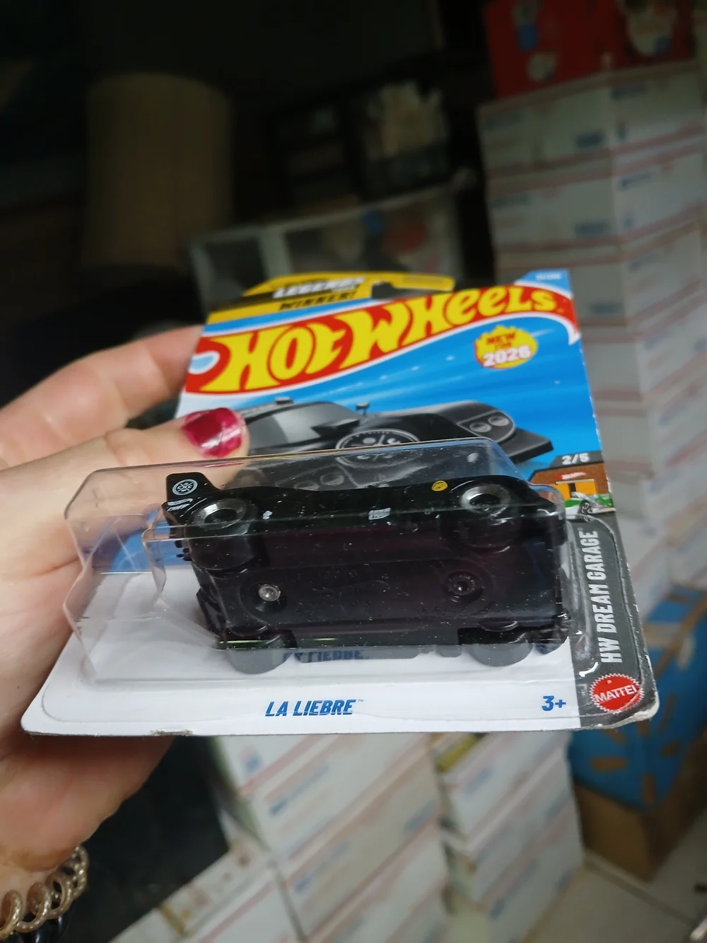 Hot Wheels La Liebre, the 2024 Legends Tour Winner featured as a 2026 mainline r